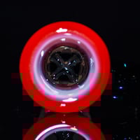 Image 3 of CORAL > OPALINE & BLUE STARDUST 18MM SLIDE