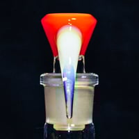 Image 2 of CORAL > OPALINE & GHOST 18MM SLIDE