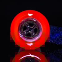 Image 3 of CORAL > OPALINE & PURPLE LOLLIPOP 18MM SLIDE