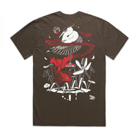 Image 1 of Ebb & Flow - Faded Brown Heavy Tee
