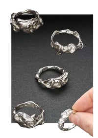 Image 1 of melted ORNAMENT rings
