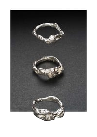 Image 1 of melted STAR rings