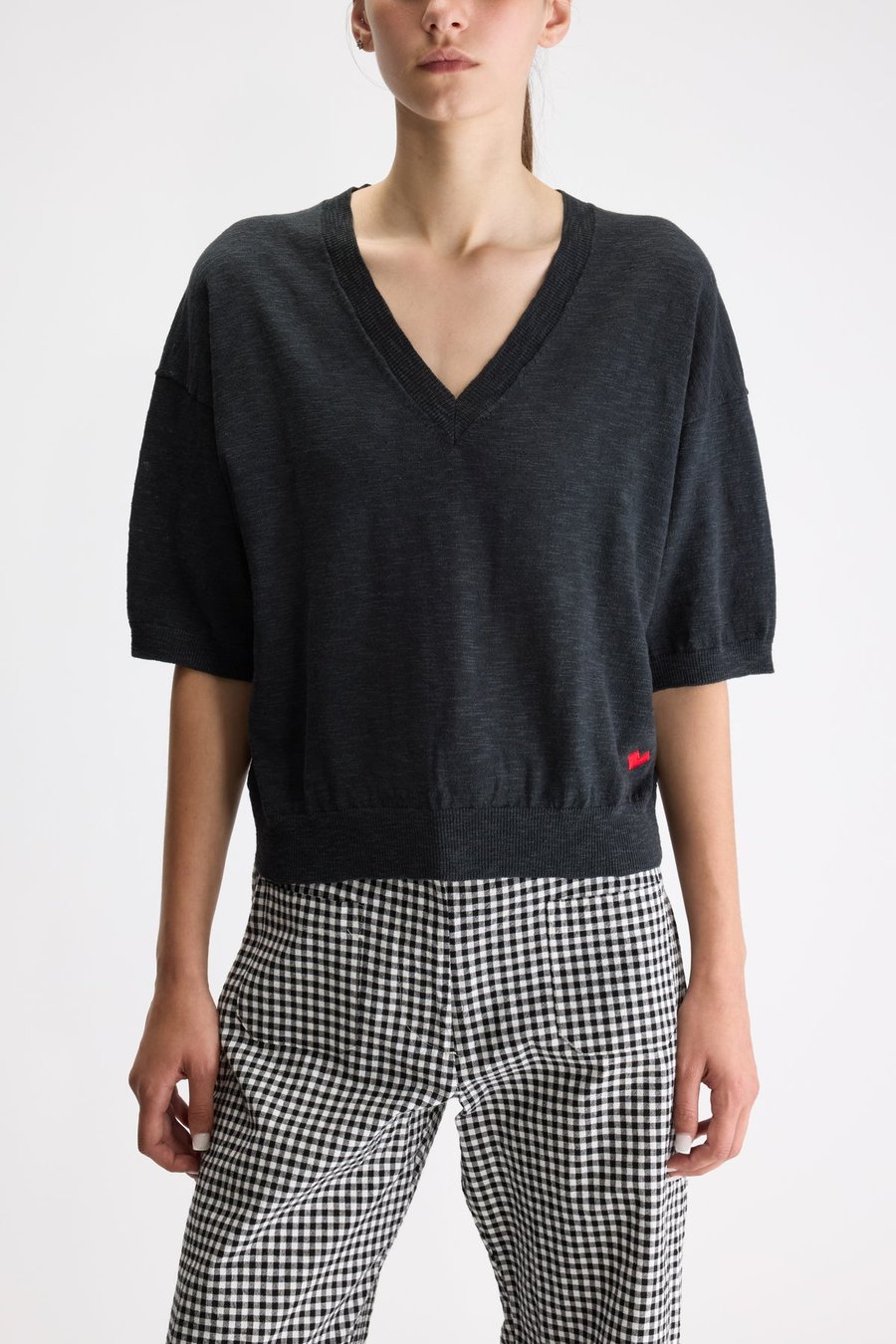 Image of 1-Top Linen Dadif Pirate