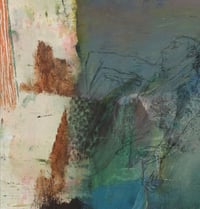 Image 2 of Oil, enamel, ink and crayon on heavy weight paper 40 x 28.8 cm 2023