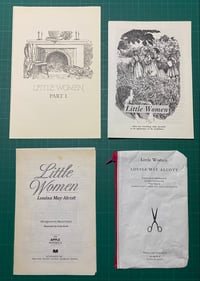 Image 1 of Custom Order for Bec, 30 Book Page Pencil Cases