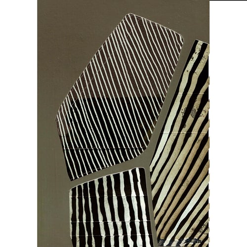 Image of Heart Shamrock Lines Set Of 3 Notecards