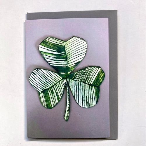 Image of Shamrock Set Of 3 Notecards