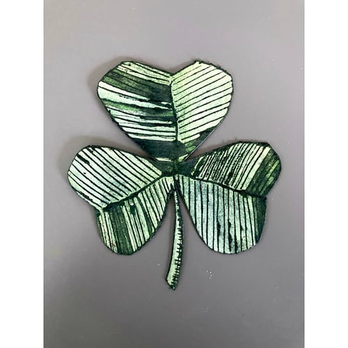 Image of Shamrock Set Of 3 Notecards