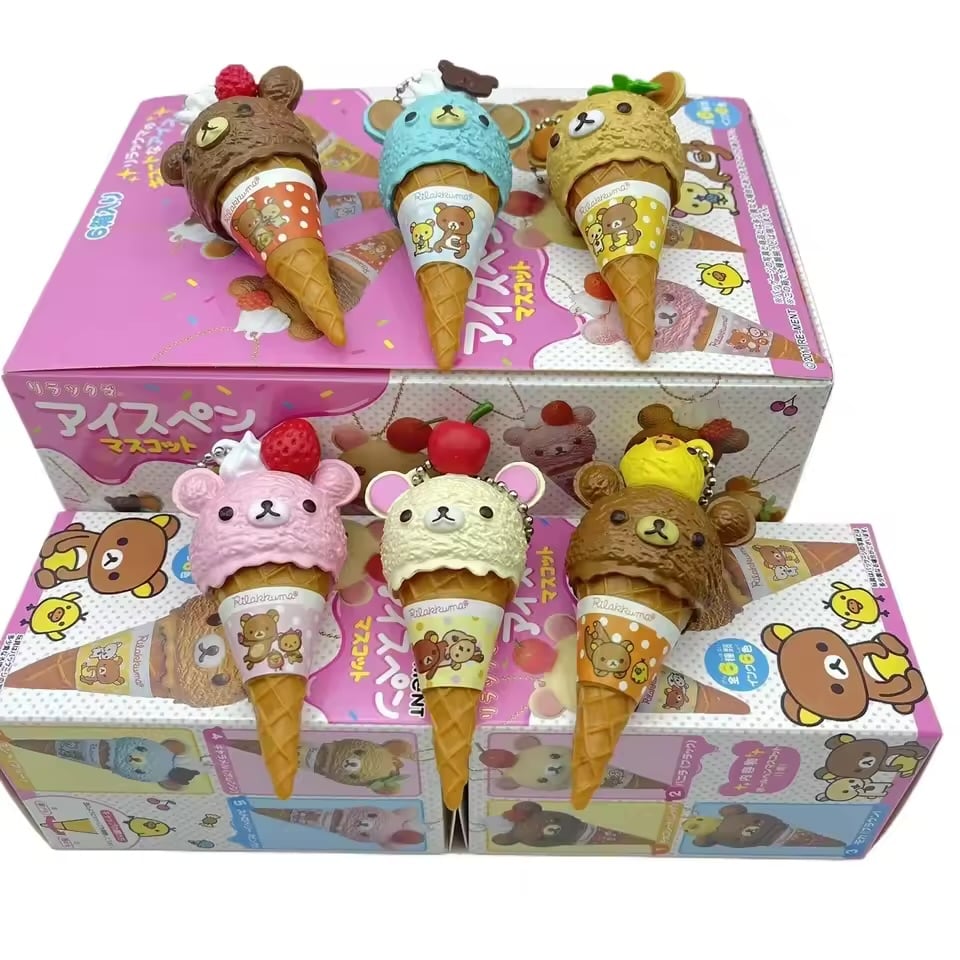Image of Rilakkuma Ice Cream Cone Blind Box 🍦