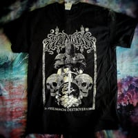 Sumeru "Summon Destroyer" T-shirt.