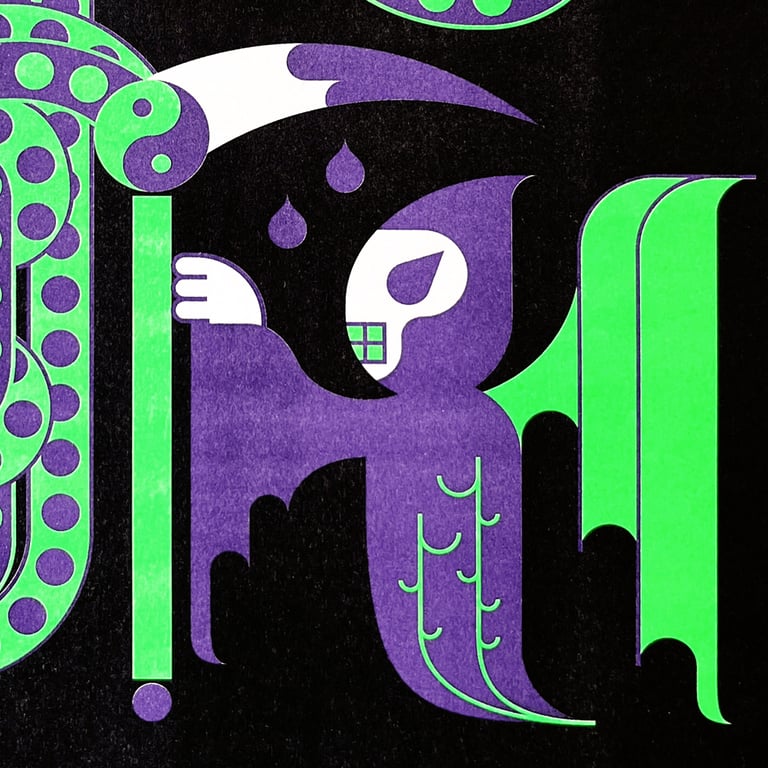 Same Destiny ✶ Riso Print Image 2