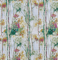 Image 4 of Double Sided Fuchsia Linen Silver Birch Orchid Shade 40cm