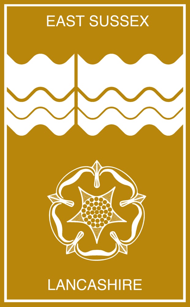 Image of Ceremonial County Tapes Vol.XXIII - East Sussex | Lancashire