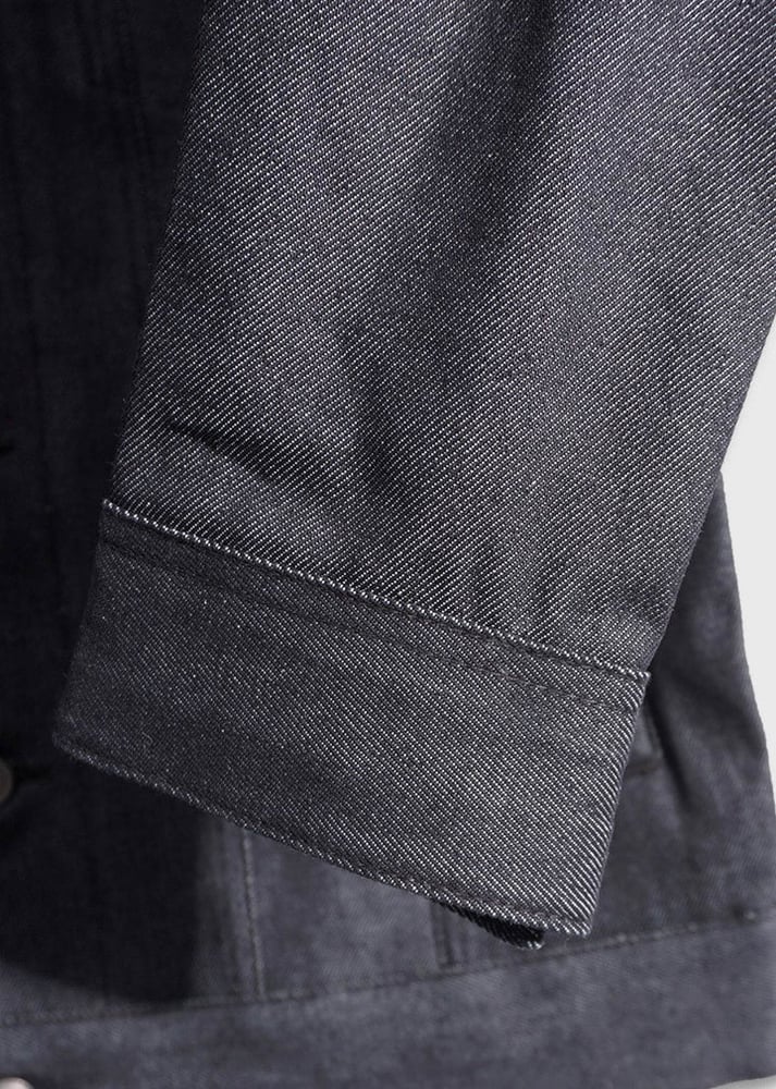 Image of Rambler Jacket Waxed Brown/Denim by Iron&Resin