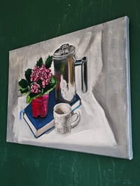 Image 4 of Alla Prima still life no 3, coffee corner.