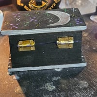 Image 9 of Manifestation Altar Box for Charging, Spellwork and Intention Setting - Moon and stars