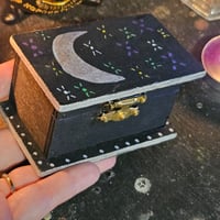 Image 7 of Manifestation Altar Box for Charging, Spellwork and Intention Setting - Moon and stars