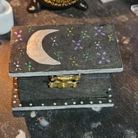 Image 4 of Manifestation Altar Box for Charging, Spellwork and Intention Setting - Moon and stars
