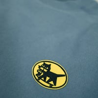 Image 4 of Cat Delivery Sweater (Blue Grey)