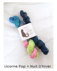 Kit chaussettes - Licorne Pop et Nuit d'hiver