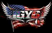 IGY6 Wing Flag Decal