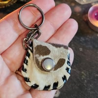 Image 3 of The Fortune Pouch • Vintage Lucky Penny Prosperity Keychain