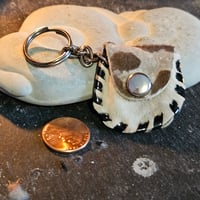 Image 1 of The Fortune Pouch • Vintage Lucky Penny Prosperity Keychain
