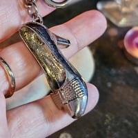 Image 4 of The Golden Step Charm • Vintage Prosperity & Power Keychain