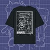 Skelly Tee Black