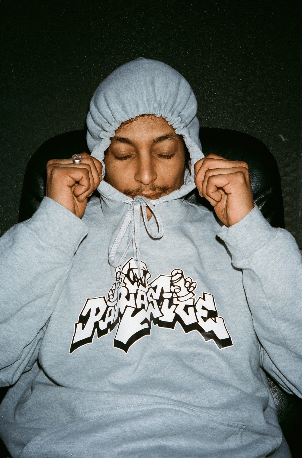 Parasite Hoddie grey