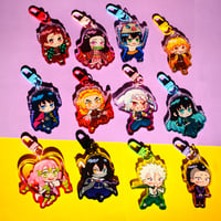 Demon slayer keychains 