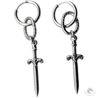 Warrior earrings
