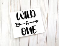 Image 2 of Wild One Boho Fringe Top Girl’s First Birthday Shirt Baby Toddler Clothing 