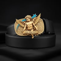 Image 1 of Star Born Leather Belt - Preorder Release 02/14/26