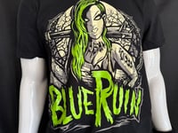 Image 3 of Stevie Rachelle "Stage Worn / Blue Ruin" Tour T-shirt + FREE CD of your choice 
