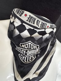 Image 3 of Stevie Rachelle "Stage Worn / Harley Davidson " Scarf + FREE CD your choice