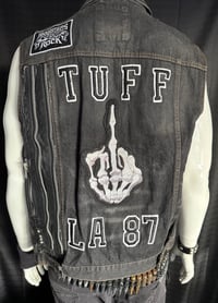 Image 1 of Stevie Rachelle "Stage Worn / Battle Vest" denim + FREE CD your choice