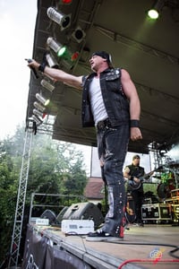 Image 8 of Stevie Rachelle "Stage Worn / Battle Vest" denim + FREE CD your choice