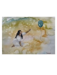 Hope is the Thing with Feathers ORIGINAL PAINTING