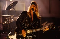 Image 7 of Stevie Rachelle "Stage Worn / Tuff Logo " Leather Jacket + A FREE Tuff Box Set of 15 CDs & DVDs