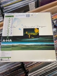A-Ha 1986 scoundrel days OBI import insert