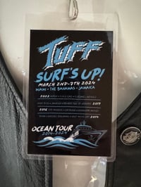 Image 7 of Tuff "Monsters of Rock" Special Guest collectible Laminate 2024 w/ Lanyard 