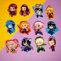 Image 1 of Demon slayer stickers 