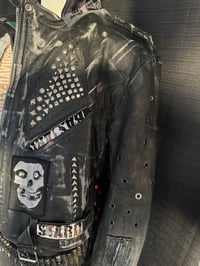Image 6 of Stevie Rachelle "Stage Worn / Battle Jacket" Leather + A FREE Tuff Box Set of 15 CDs & DVDs