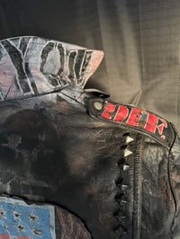 Image 12 of Stevie Rachelle "Stage Worn / Battle Jacket" Leather + A FREE Tuff Box Set of 15 CDs & DVDs