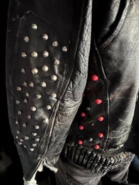 Image 14 of Stevie Rachelle "Stage Worn / Battle Jacket" Leather + A FREE Tuff Box Set of 15 CDs & DVDs