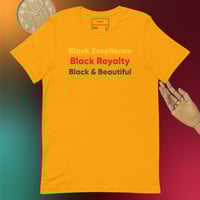 Image 4 of I'm Black & Beautiful Unisex T-shirt