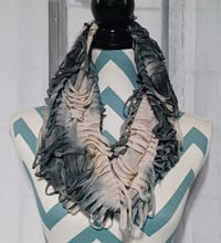 Image 1 of Gray Boho/Hippie Infinity Scarf