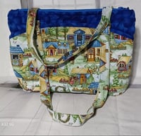 Image 1 of Countryside Quilted Handmade Bag