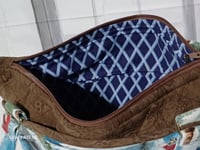 Image 3 of Winter Wonderland Quilted Handmade Bag